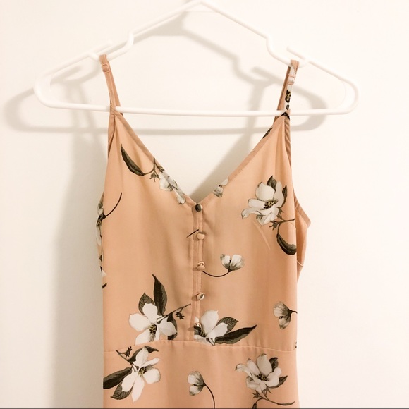 Dynamite Fit & Flare Smocked Dress (S) - Picture 2 of 4